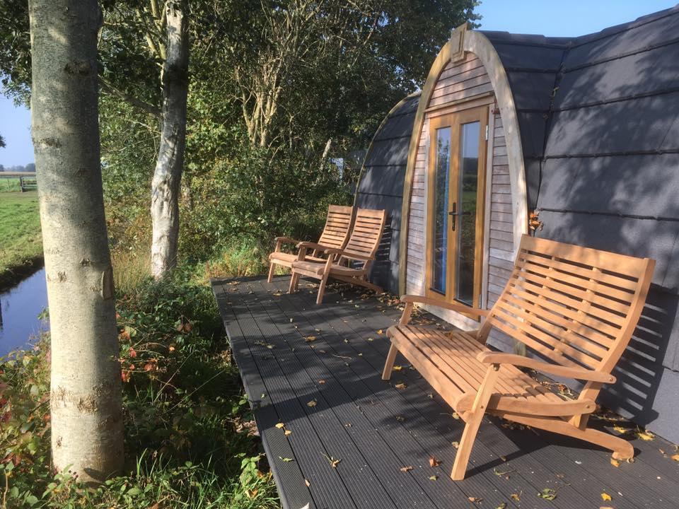 Trekkershut Hotell Jubbega-Schurega Exteriör bild